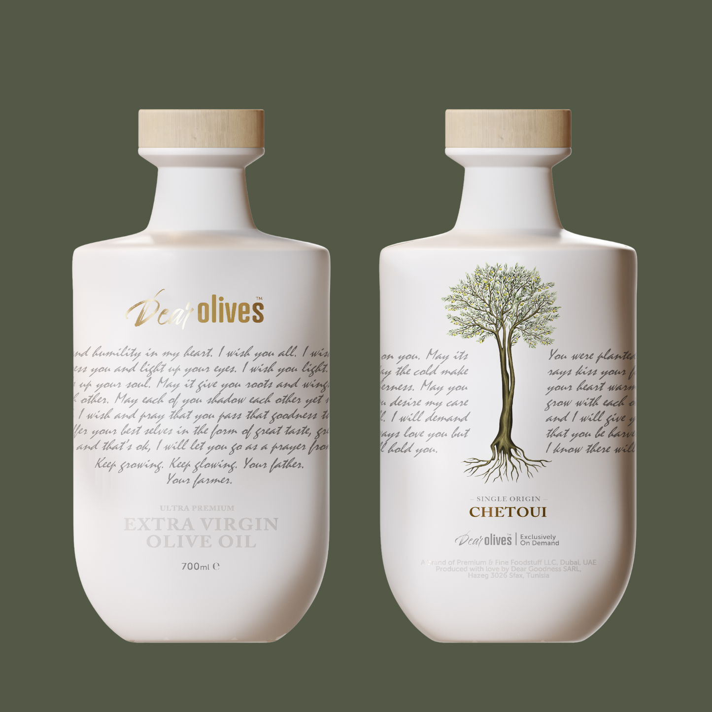 Dear Olives – Luxury Gift Box Ultra-Premium EVOO – Single Origin Chetoui
