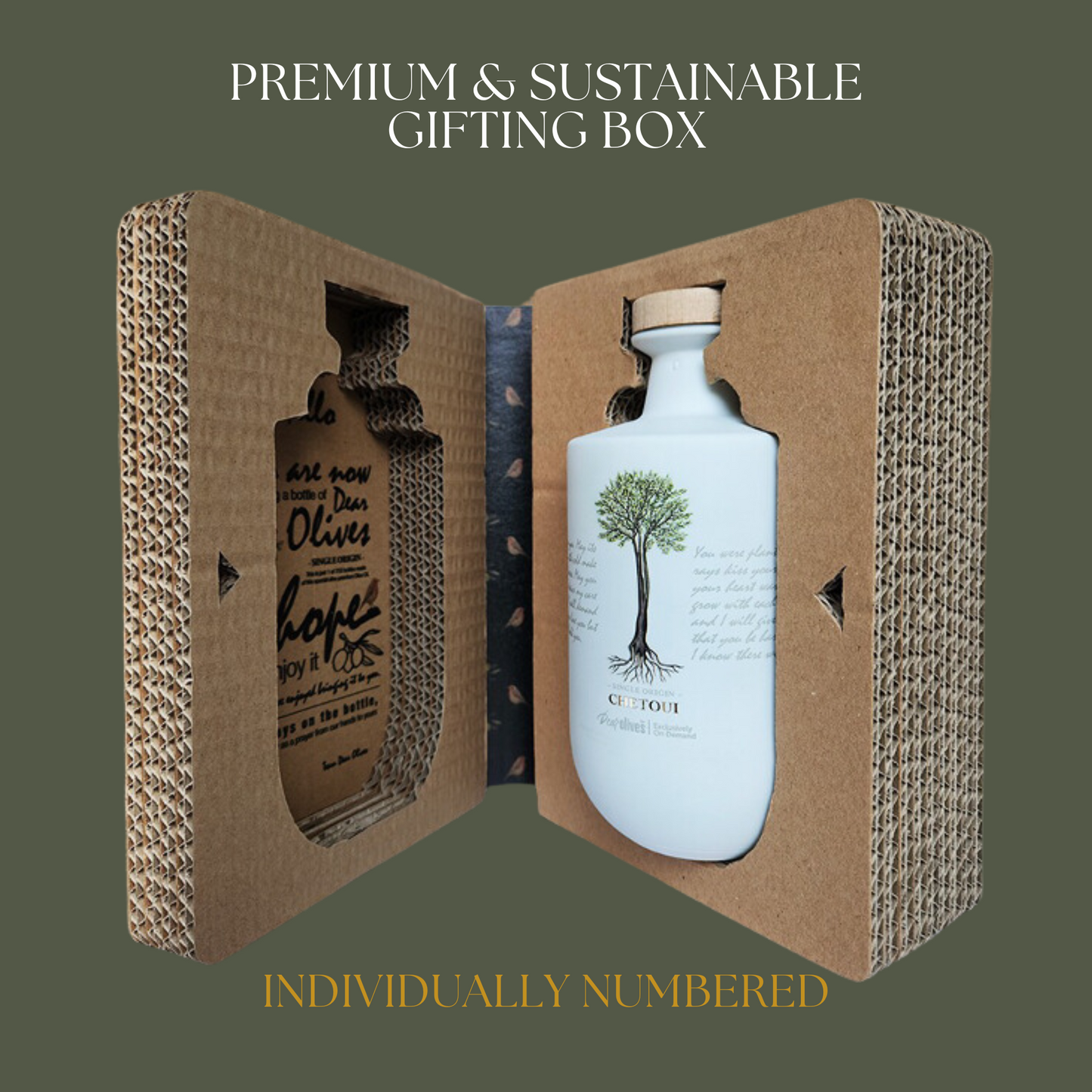 Dear Olives – Luxury Gift Box Ultra-Premium EVOO – Single Origin Chetoui