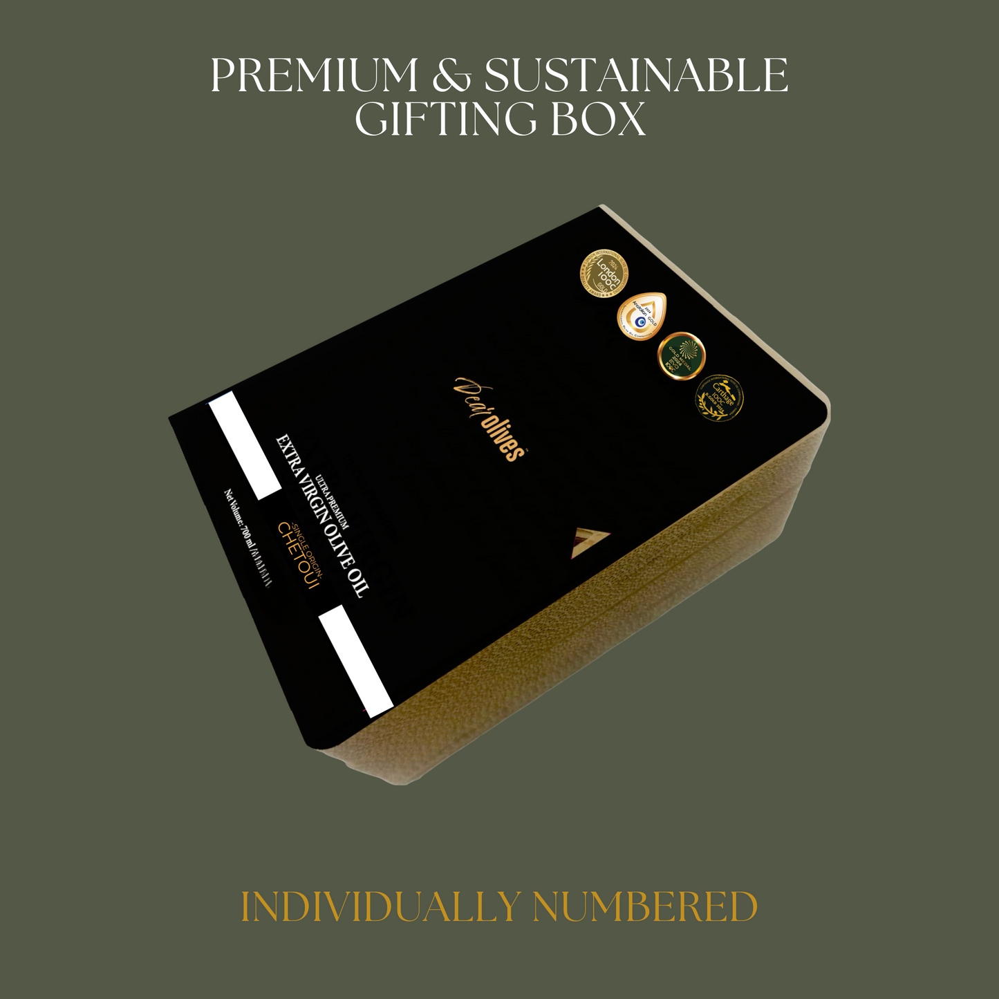 Dear Olives – Luxury Gift Box Ultra-Premium EVOO – Single Origin Chetoui