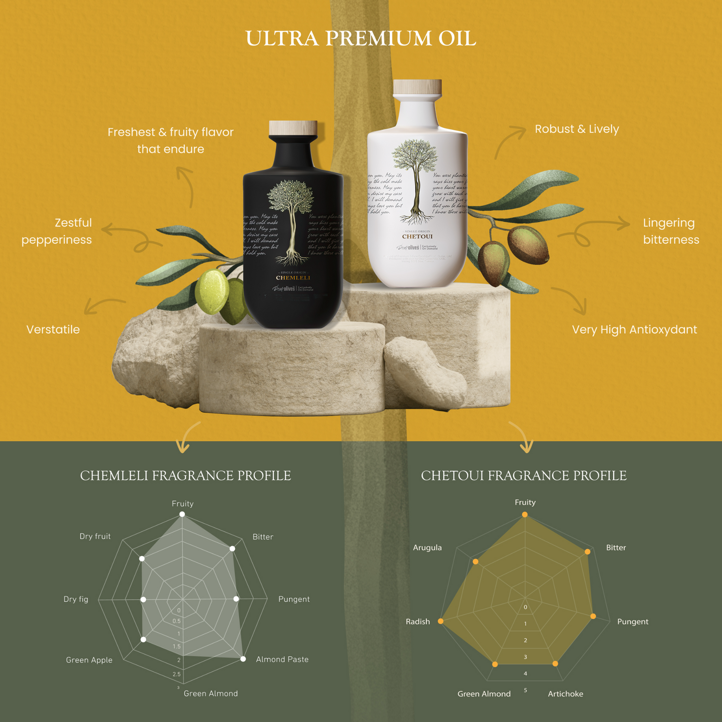 Dear Olives – Luxury Gift Box Ultra-Premium EVOO – Single Origin Chetoui