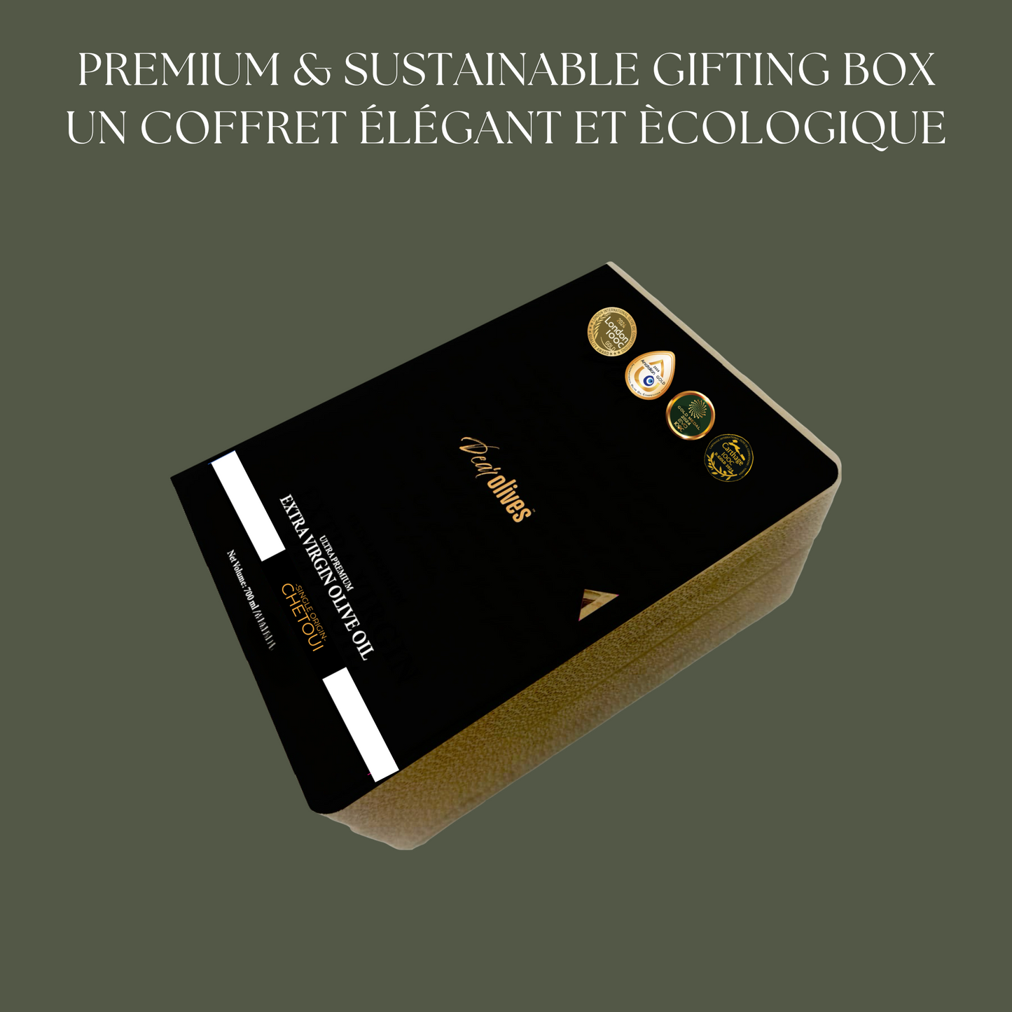 Dear Olives – Luxury Gift Box Ultra-Premium EVOO – Single Origin Chetoui