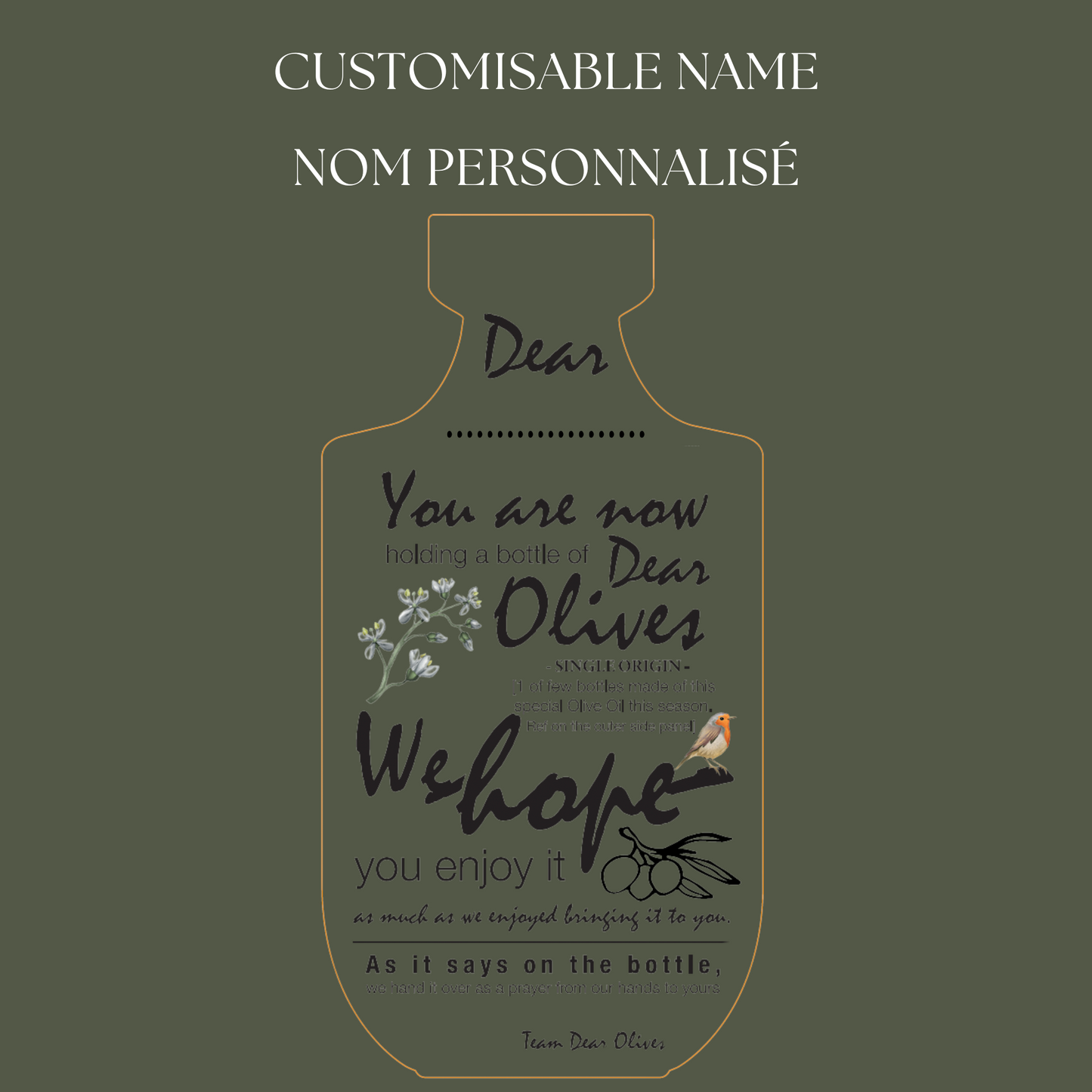 Dear Olives – Luxury Gift Box Ultra-Premium EVOO – Single Origin Chetoui