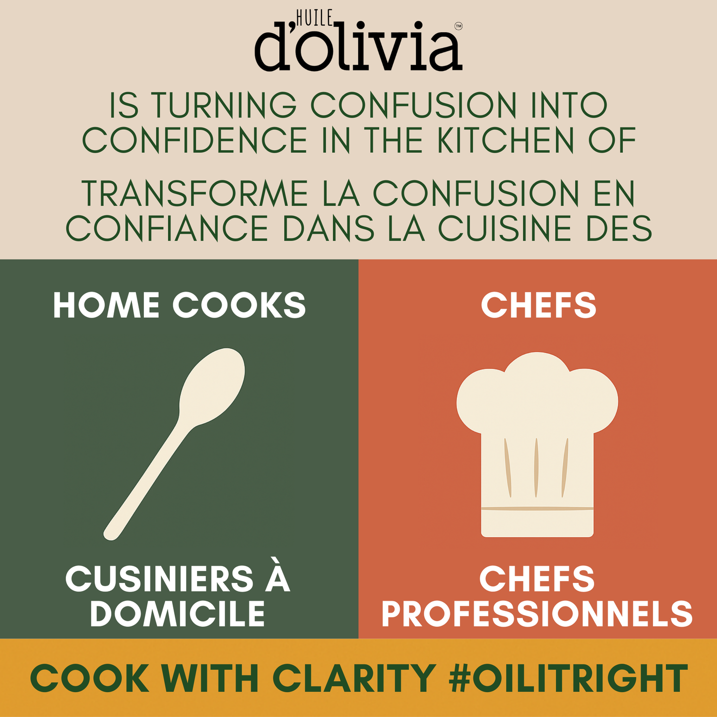 Huile d’Olivia – Special Red Meats - Gold Winner