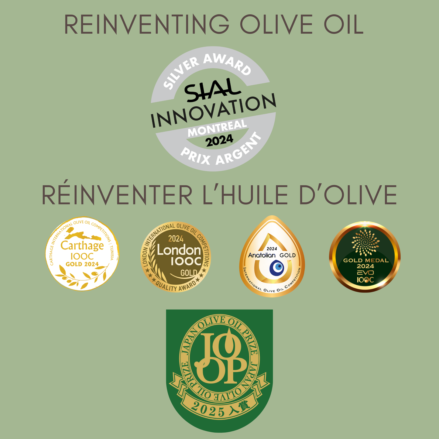 Huile d’Olivia – 3×250ml Discovery Pack - Innovation Award