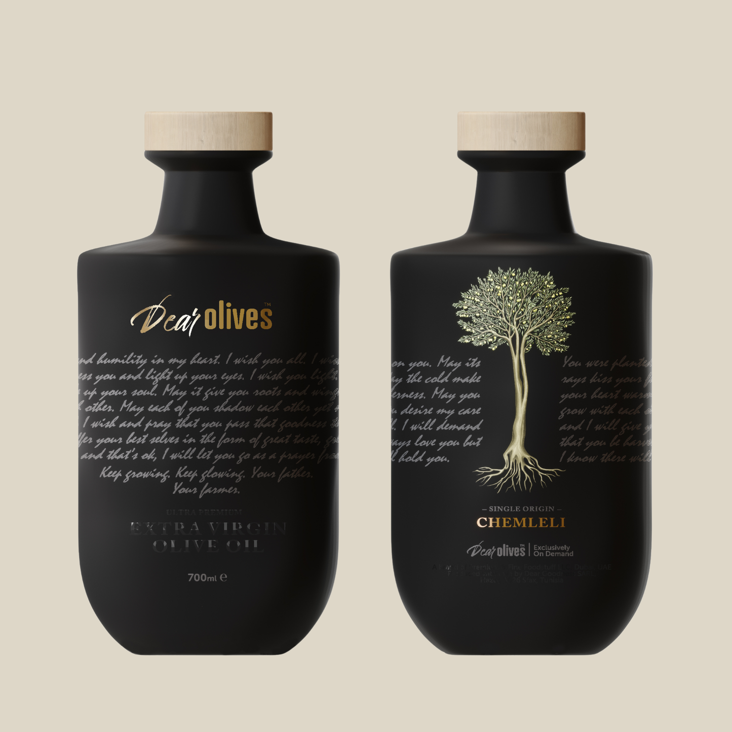 Dear Olives – Luxury Gift Box Ultra-Premium EVOO – Single Origin Chemlali