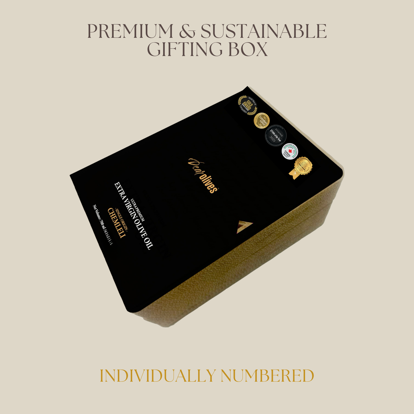 Dear Olives – Luxury Gift Box Ultra-Premium EVOO – Single Origin Chemlali