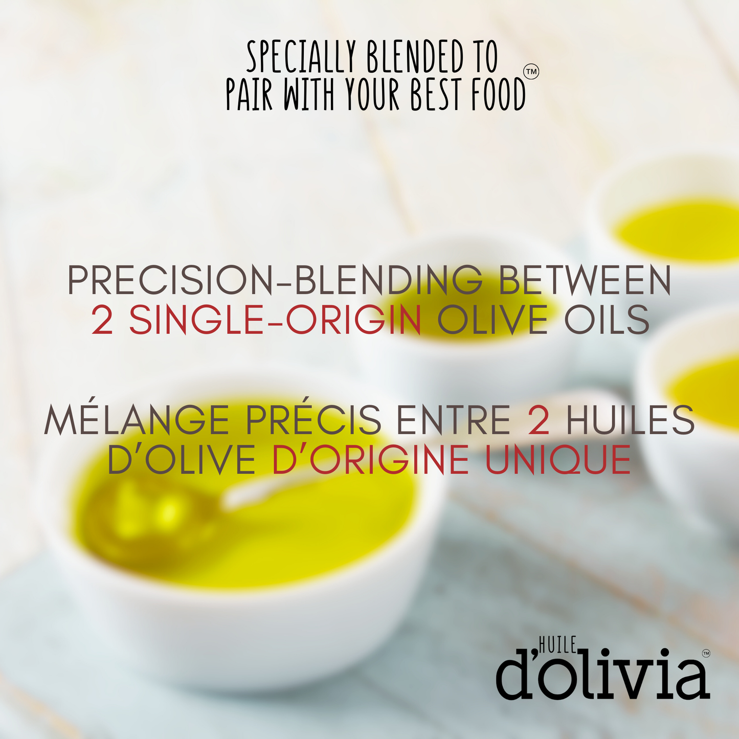 Huile d’Olivia – Special Red Meats - Gold Winner