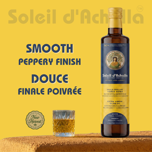 Soleil d’Acholla – Smooth Extra Virgin Olive Oil - Award-Winning