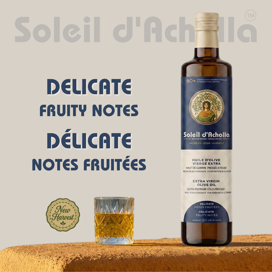 Soleil d’Acholla – Delicate Extra Virgin Olive Oil - Award-Winning