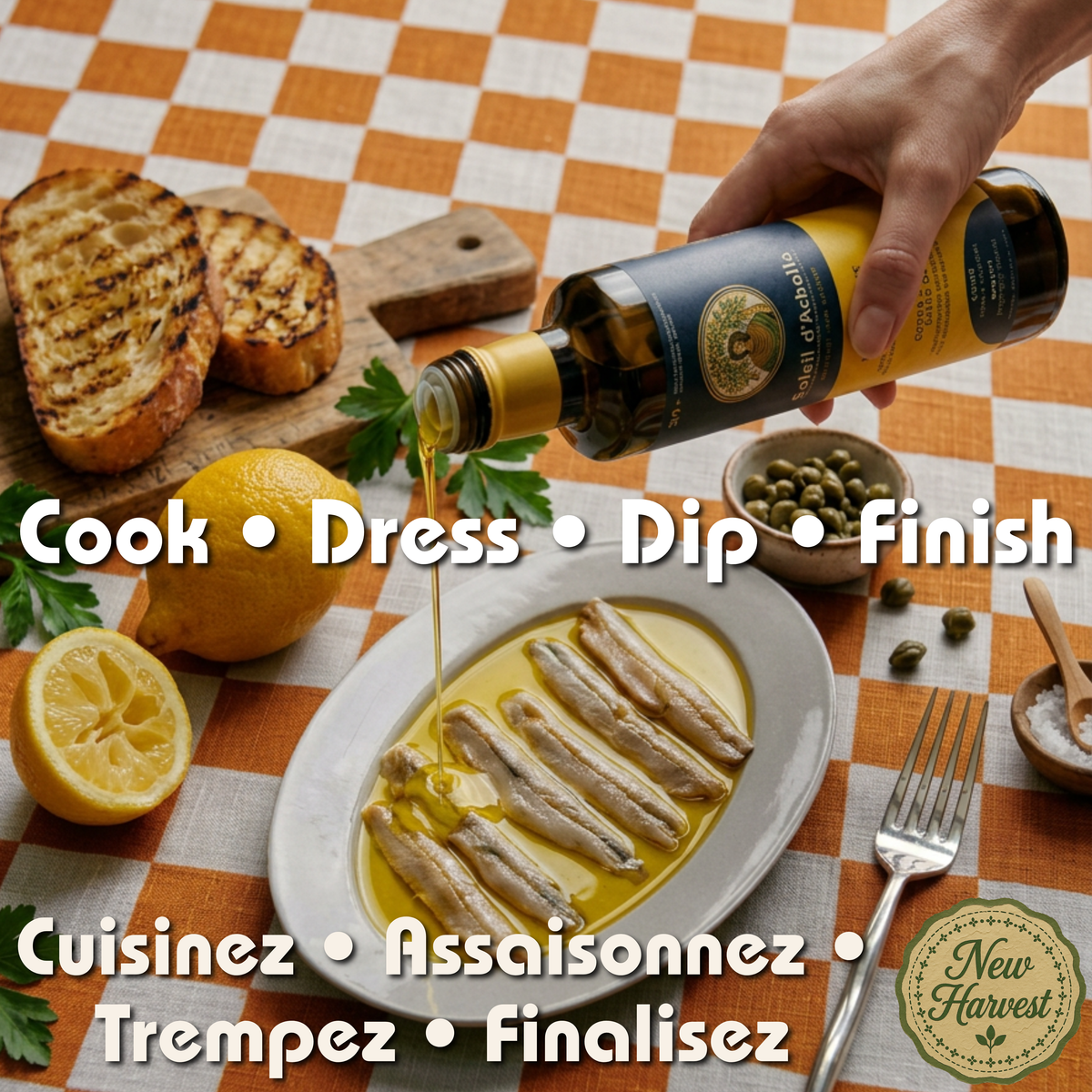 Soleil d’Acholla – Smooth Extra Virgin Olive Oil - Award-Winning