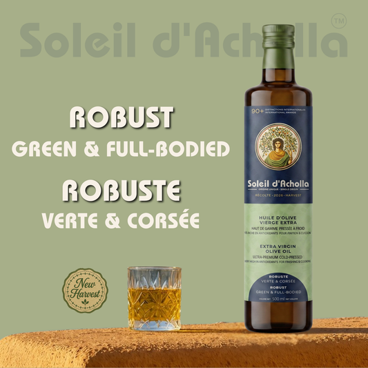Soleil d’Acholla – Robust Extra Virgin Olive Oil - Award Winning