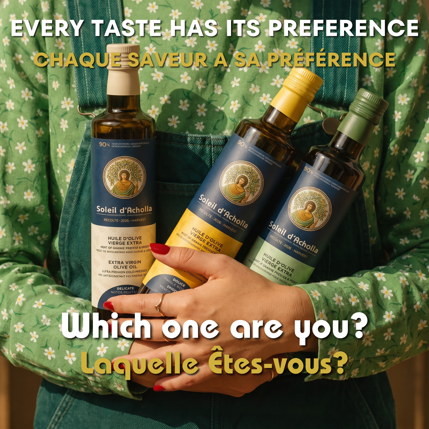 Soleil d’Acholla – Smooth Extra Virgin Olive Oil - Award-Winning