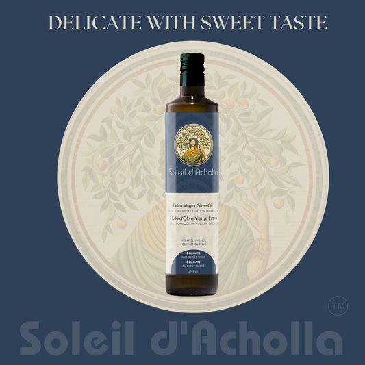 Soleil d’Acholla – Delicate Extra Virgin Olive Oil - Award-Winning