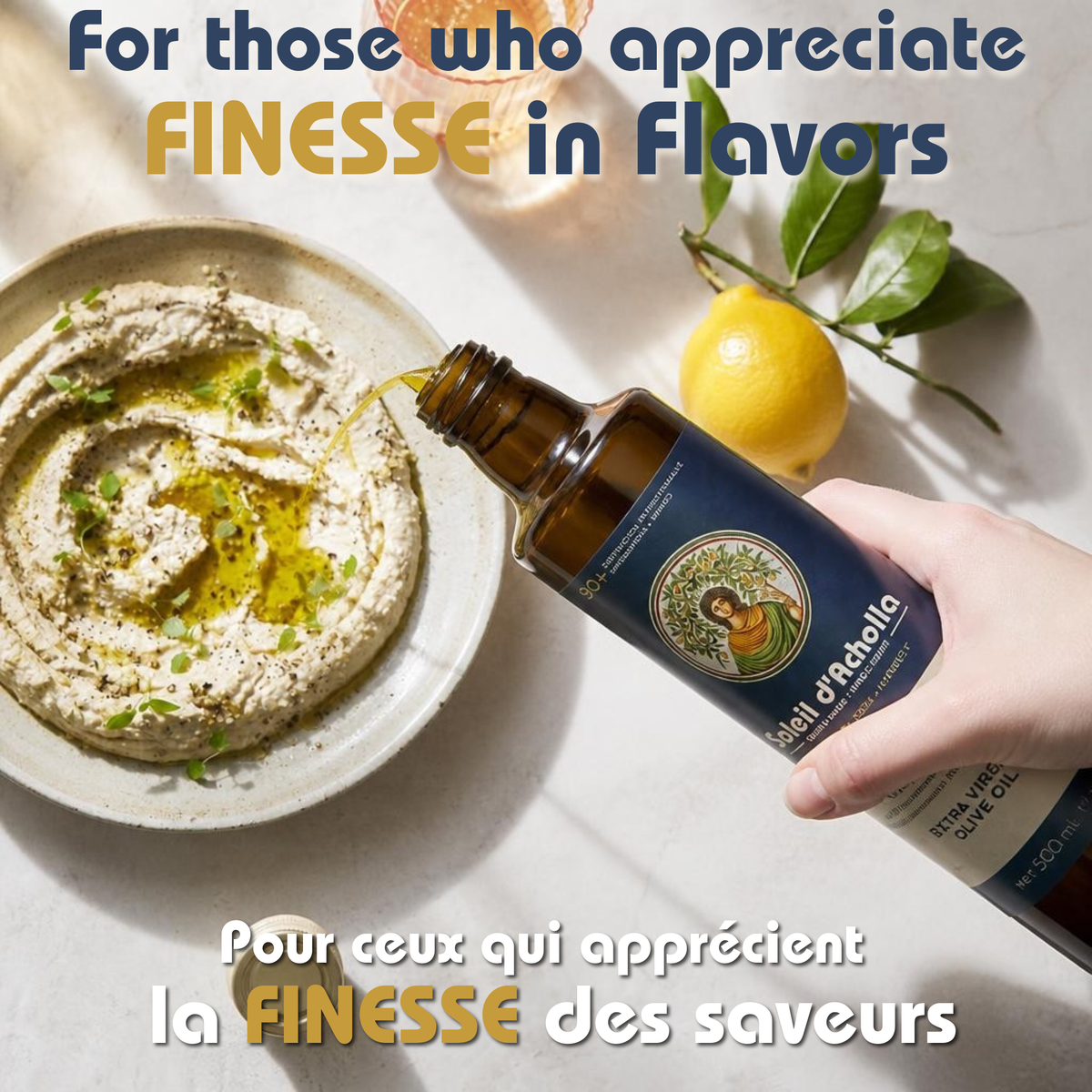 Soleil d’Acholla – Delicate Extra Virgin Olive Oil - Award-Winning