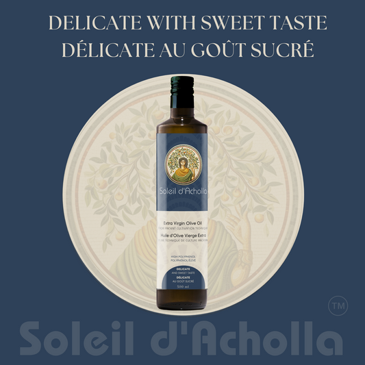 Soleil d’Acholla – Delicate Extra Virgin Olive Oil - Award-Winning