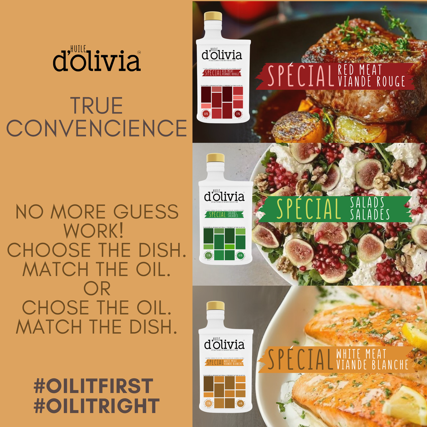 Huile dolivia – Special White Meats  - Gold Winner (US)