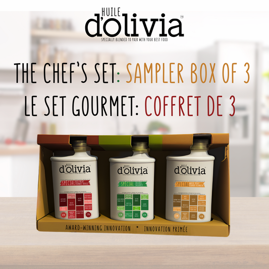 Huile d’Olivia – 3×250ml Discovery Pack - Innovation Award