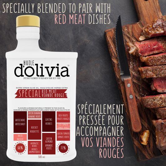 Huile d’Olivia – Special Red Meats - Gold Winner