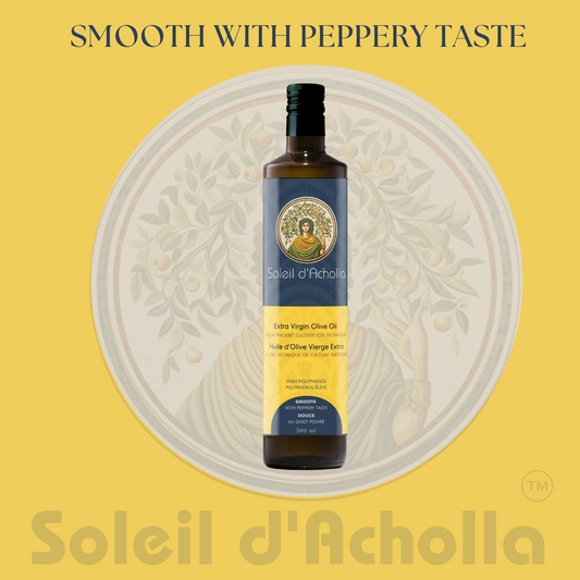Soleil d’Acholla – Smooth Extra Virgin Olive Oil - Award-Winning