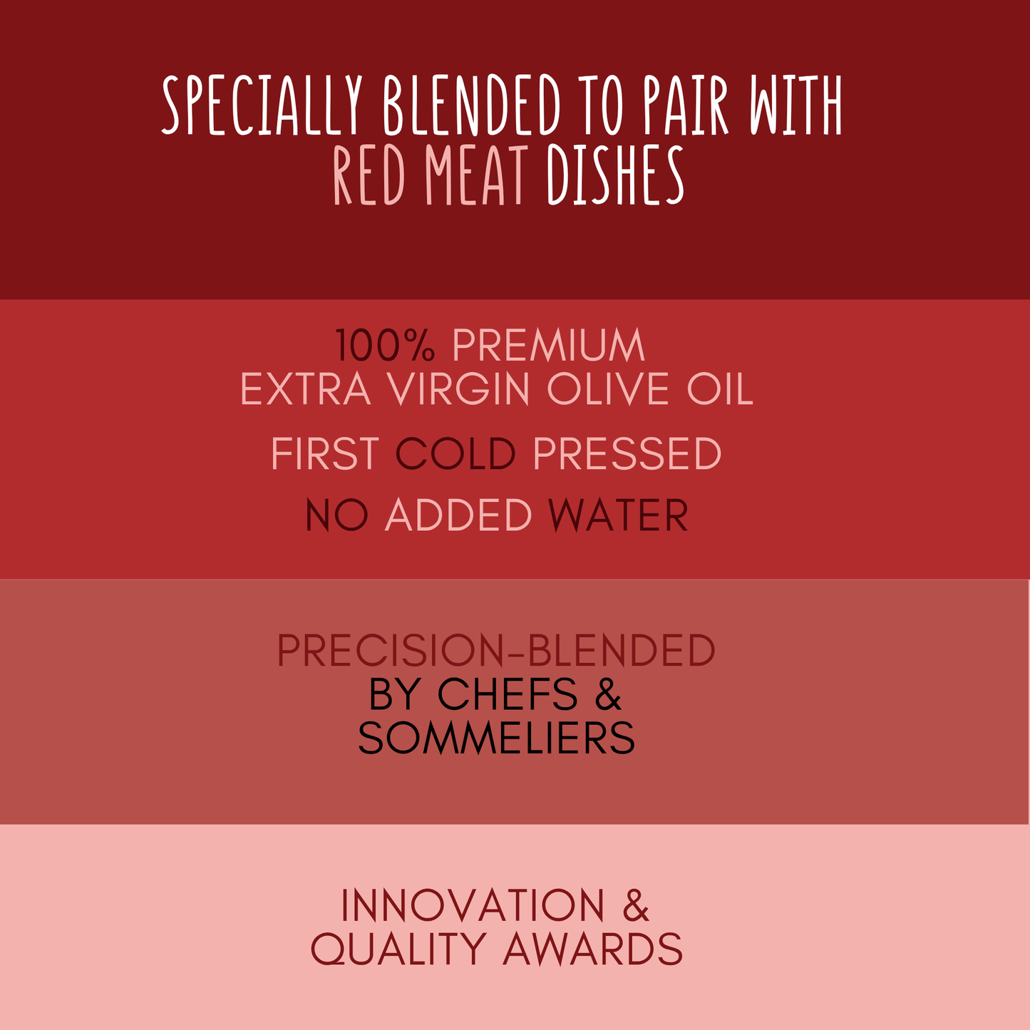 Huile dolivia – Special Red Meats - Gold Winner (US)