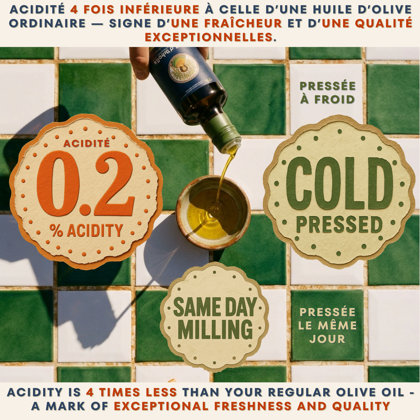 Soleil d’Acholla – Robust Extra Virgin Olive Oil - Award Winning