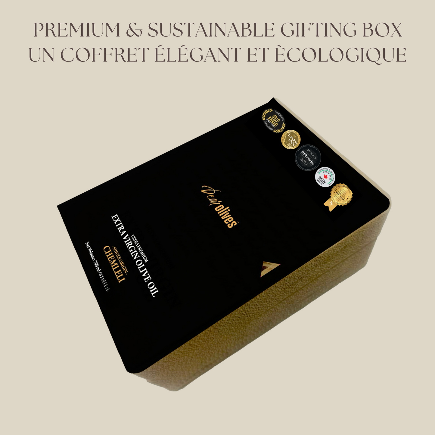 Dear Olives – Luxury Gift Box Ultra-Premium EVOO – Single Origin Chemlali