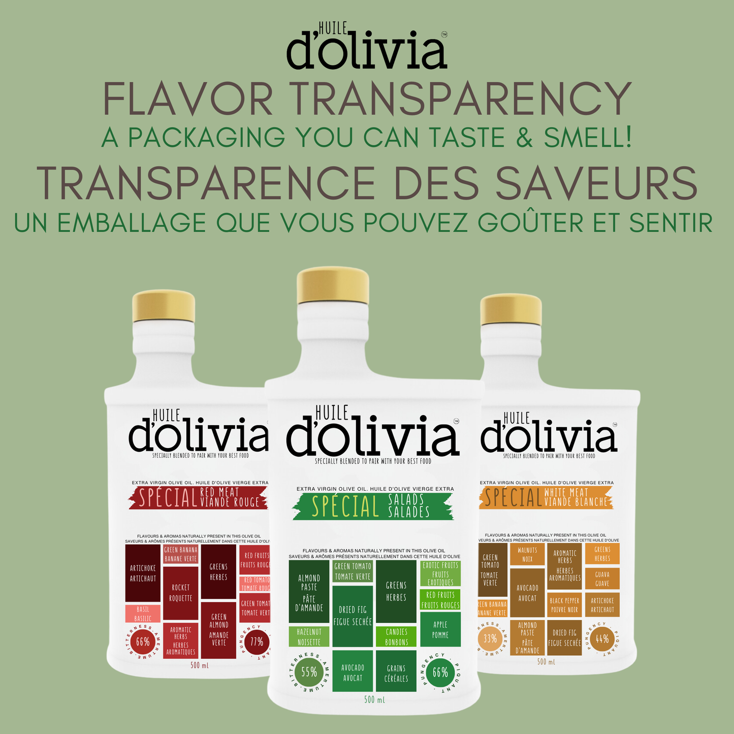 Huile d’Olivia – Special White Meats - Gold Winner